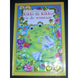 Kikki de Kikker is de winnaar,Glitter-kartonboekje, BSN.